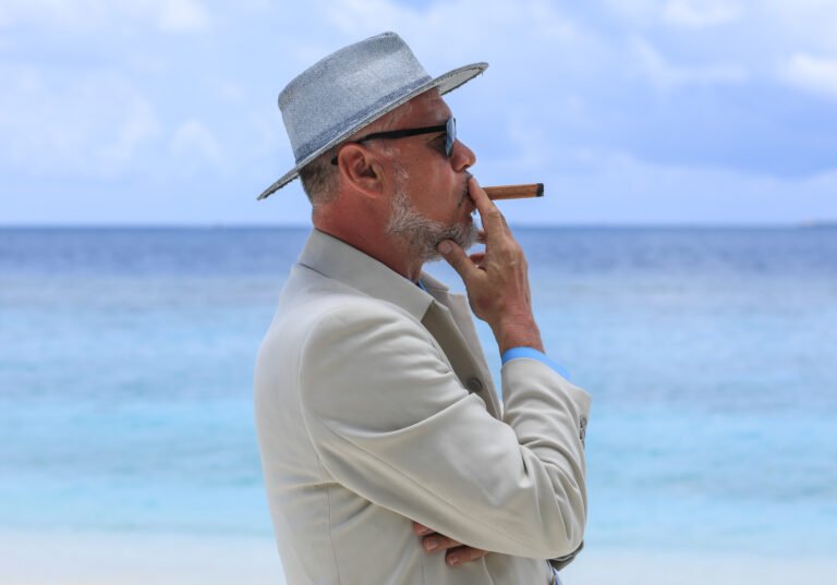 man-with-cigar-tropical-island